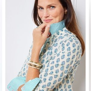 Talbots Cotton Button Down Shirt